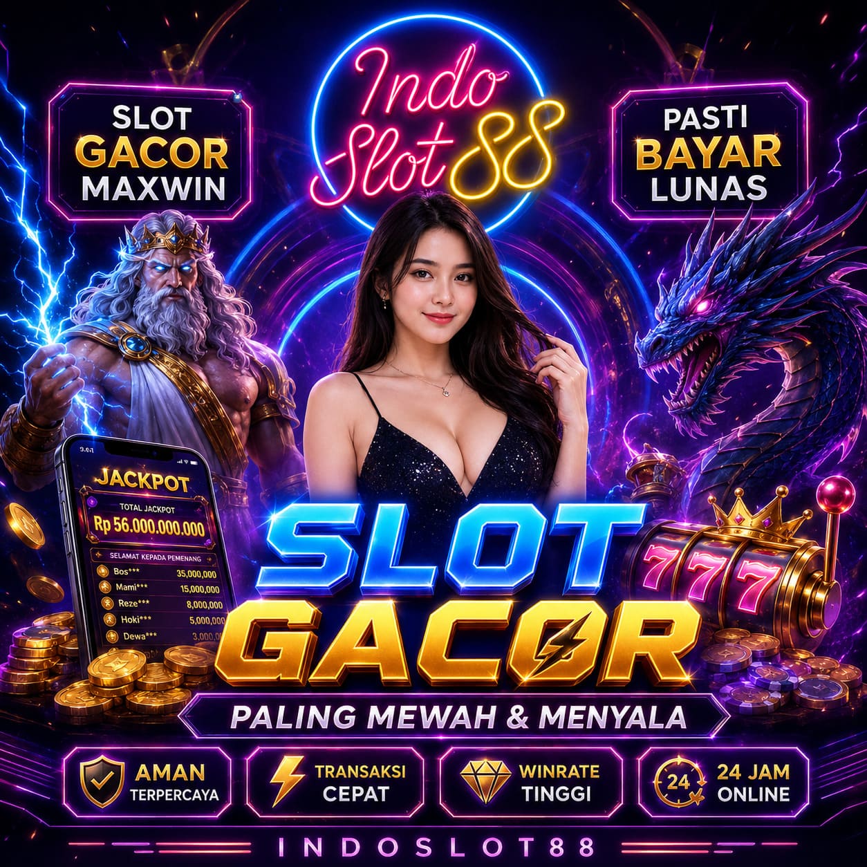 Banner Daftar INDOSLOT88
